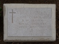 Struma Military Cemetery - Brown, Benjamin William